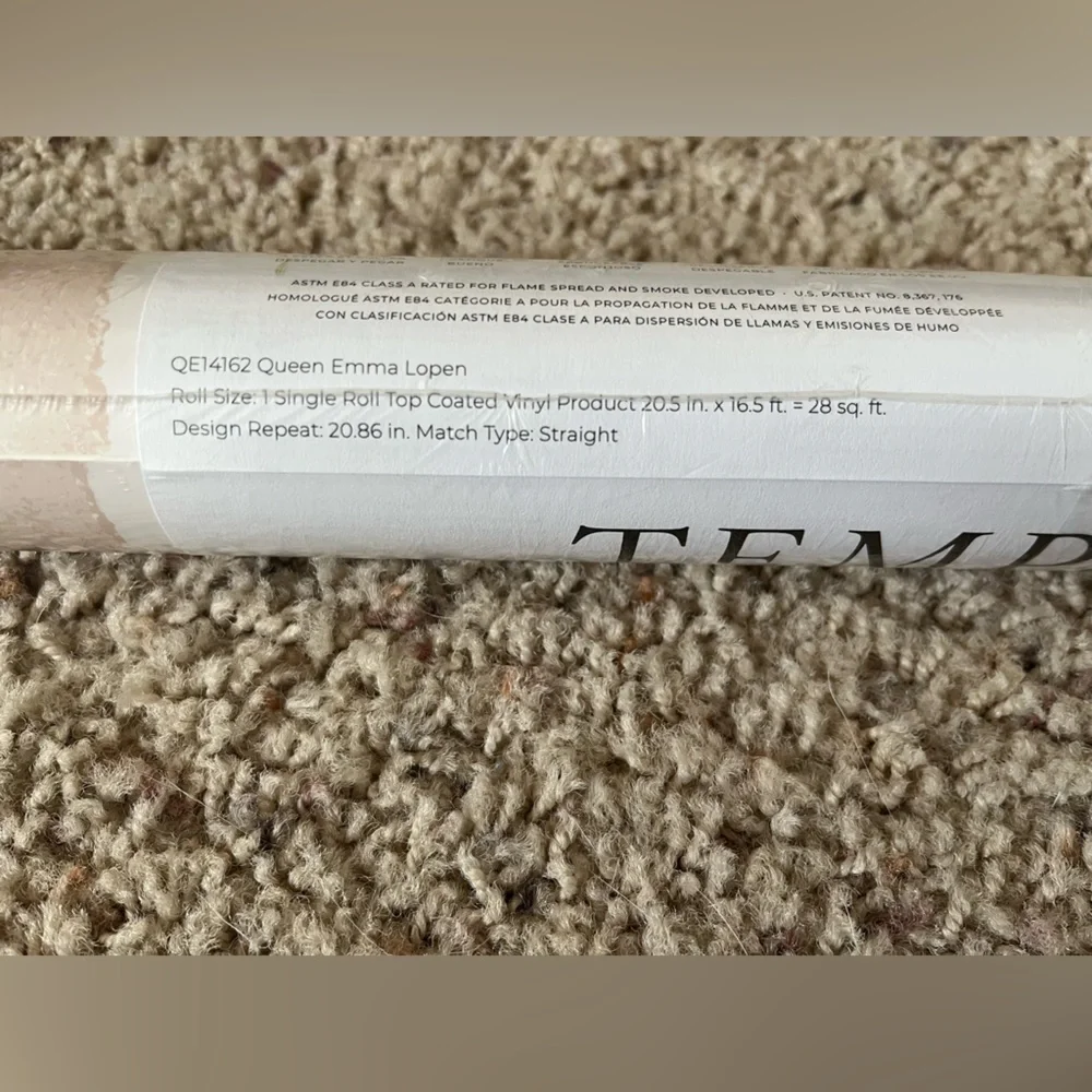 Tempaper single roll